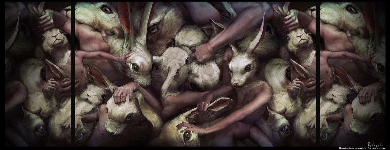 Meaningless scramble for by Ryohei Hase.jpg