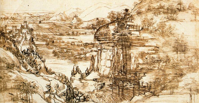 Paisagem do Arno - Leonardo da Vinci.jpg