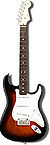 Guitarra Stratocaster vectorizada